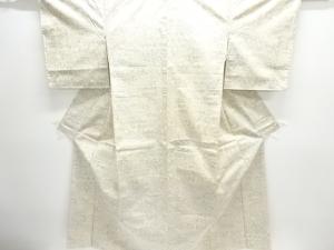 未使用品　花古典柄織り出し西陣お召着物